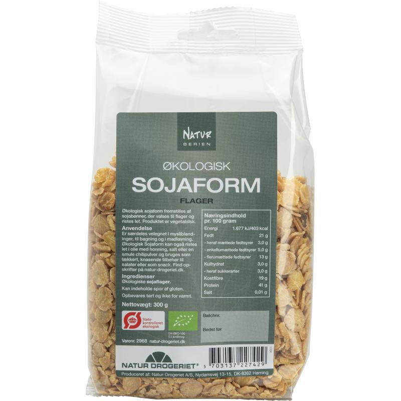 Sojaform flager 300 g Øko